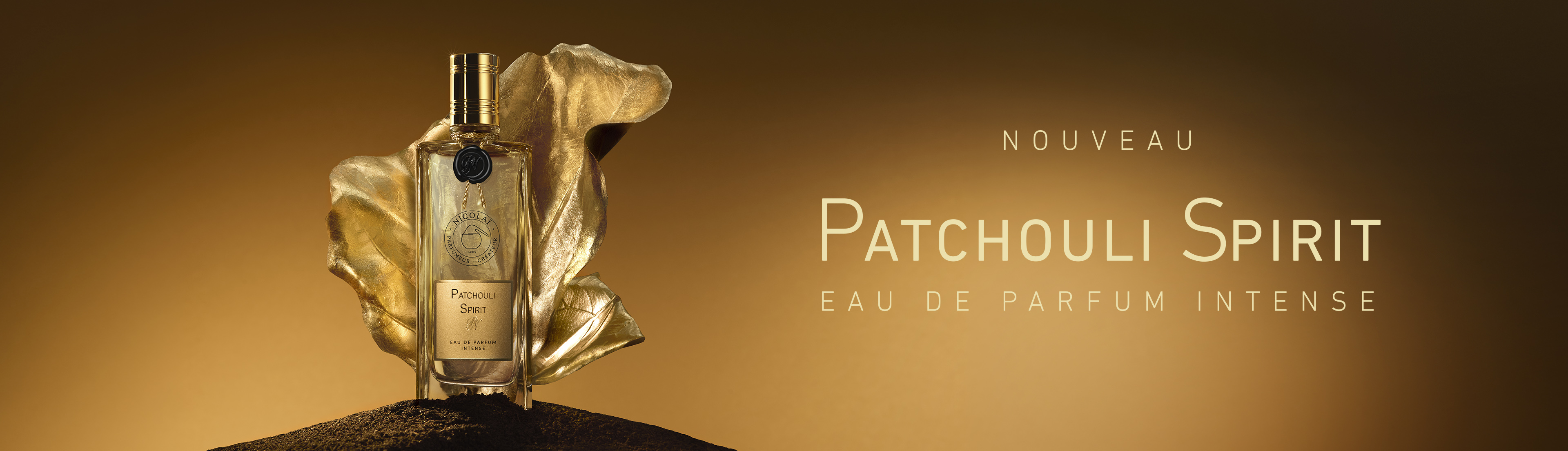 Nouveau parfum nicola&iuml; Patchouli Spirit