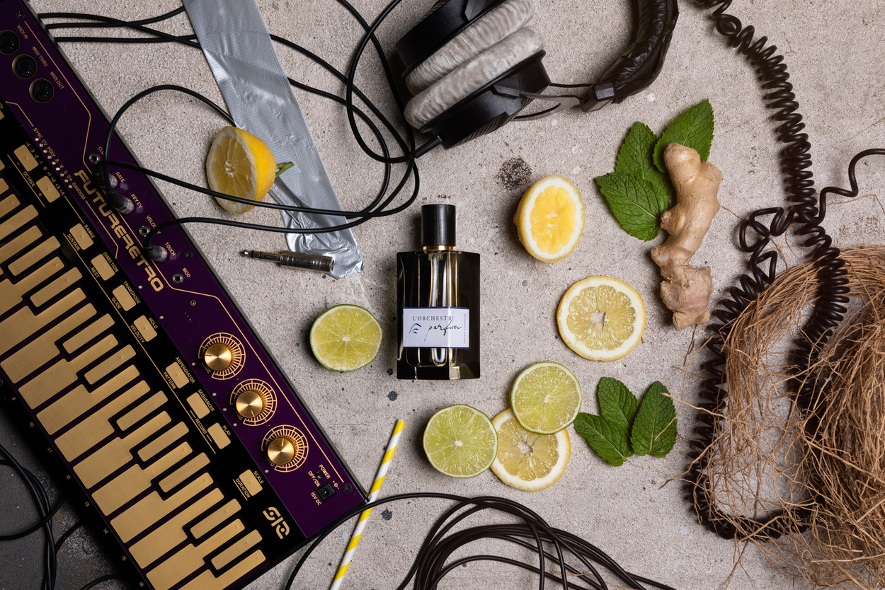 electro limonade lorchestre parfum - parfumereie Bulle à parfums Jura