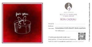 Bons cadeaux BON CADEAU Profil olfactif® Bulle à Parfums
