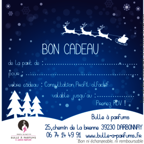 Bons cadeaux Bon cadeau Profil olfactif