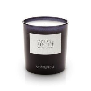 BOUGIES QUINTESSENCE PARIS Cyprès piment QUINTESSENCE