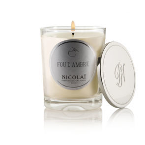 BOUGIES NICOLAÏ Fou d'ambre - Bougie parfumée NICOLAÏ